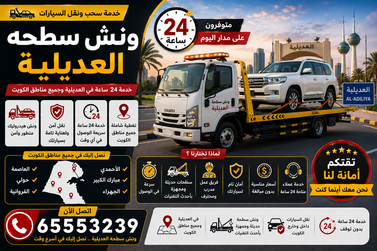 ونش سطحه العديلية