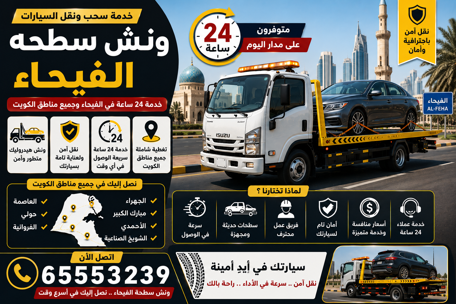 ونش سطحه الفيحاء